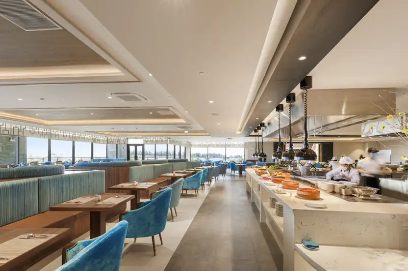 Nhà hàng buffet The Blue ở khách sạn Mikazuki Đà Nẵng