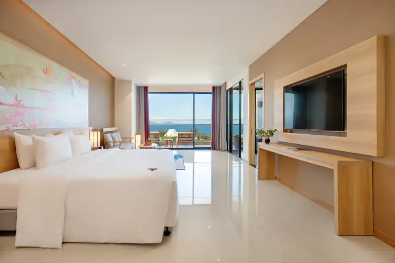Phòng Deluxe Ocean View 70 m² hướng biển, Mikazuki Đà Nẵng