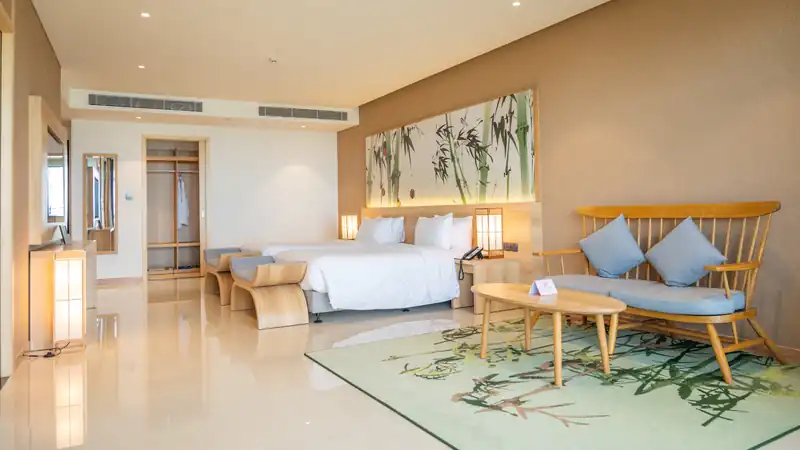 Phòng Premium Deluxe Ocean View 85 m² có góc sofa, Mikazuki Đà Nẵng