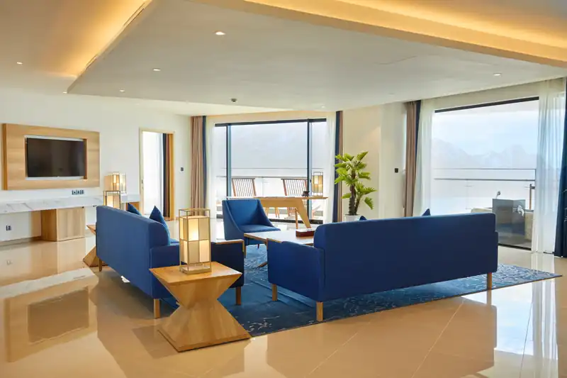 Phòng khách Presidential Suite Ocean View 400 m², Mikazuki Đà Nẵng
